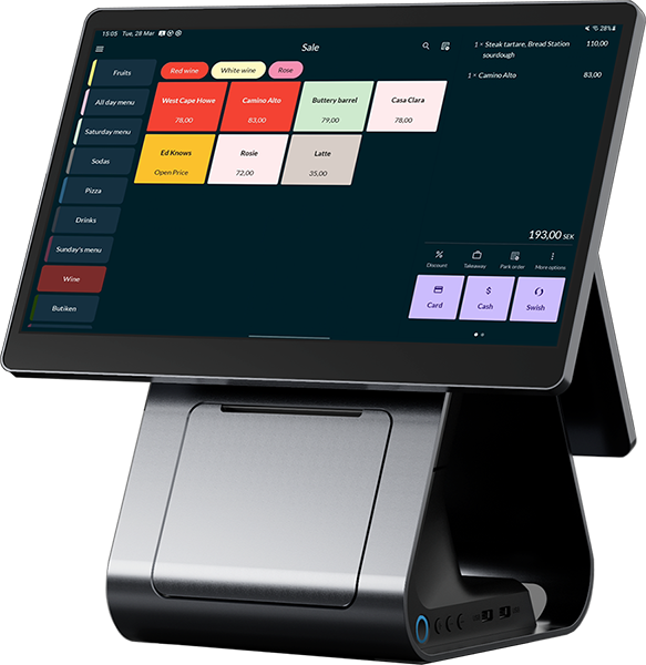 Open Two molnbaserat kassasystem